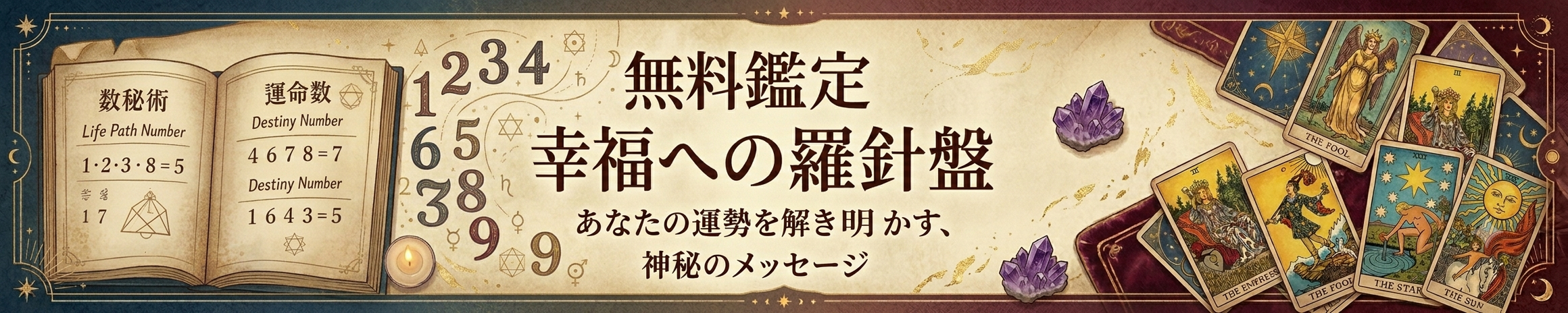 無料鑑定　幸福への羅針盤
