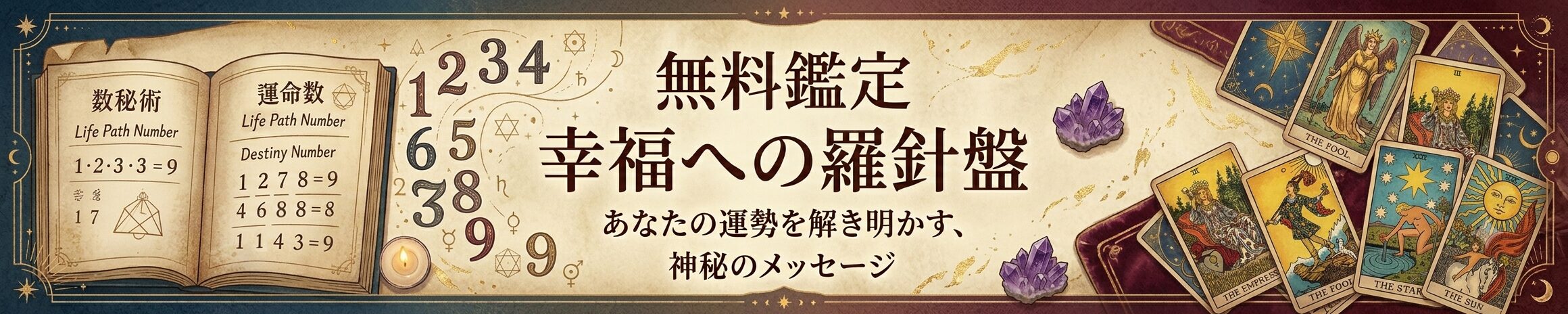 無料鑑定　幸福への羅針盤